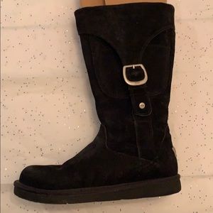 Black UGG boots